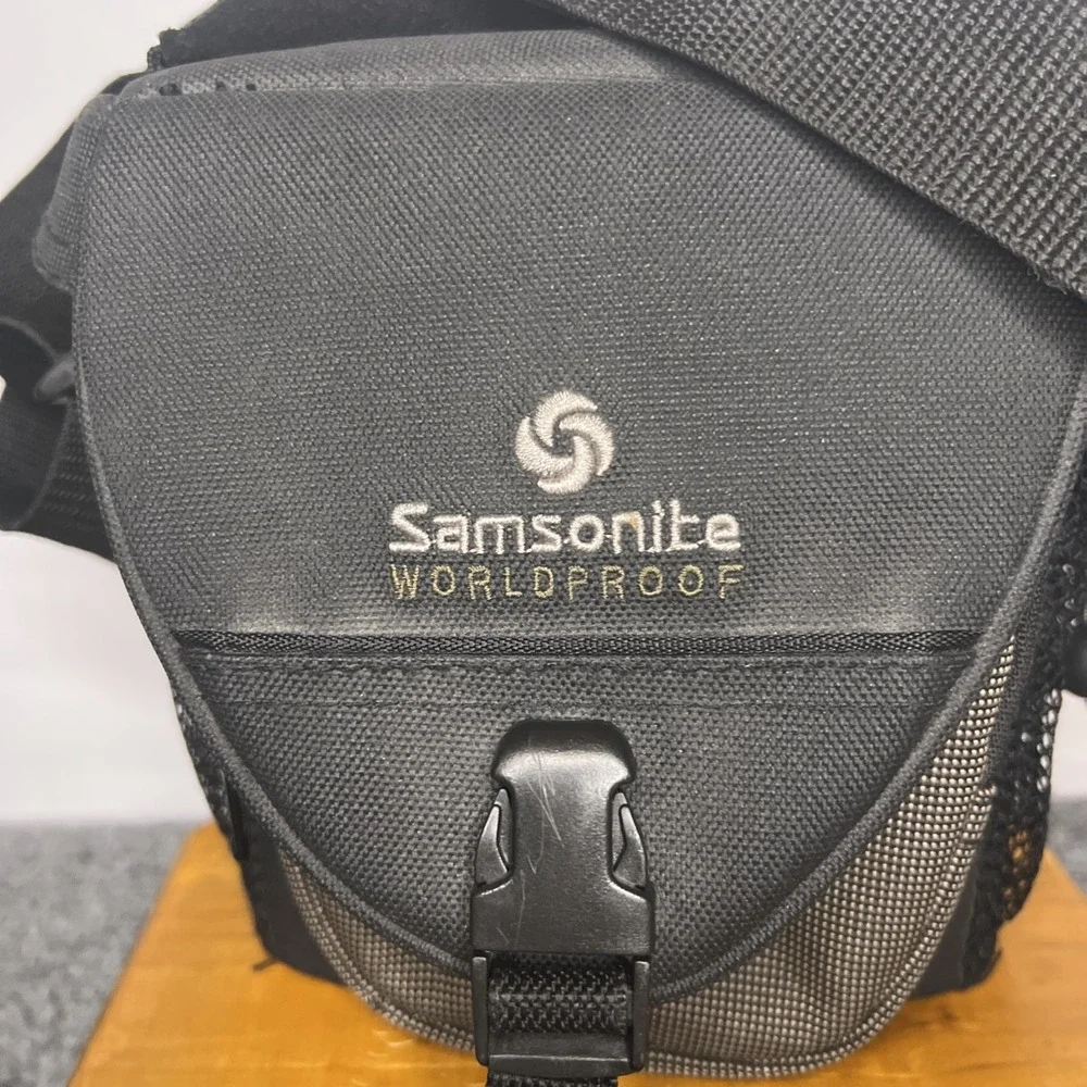 Samsonite‎ WorldProof Camera Case Carrying Bag Padded w Adjustable Compartments